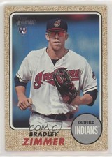 2017 Topps Heritage High Number Team Color Variation Bradley Zimmer #576 uk2