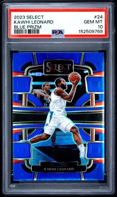 Kawhi Leonard Professional Sports Authenticator (PSA) Basketball