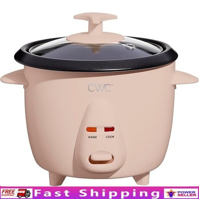 6 Cup Rice Cooker 300W Effortless Cooking Keep Warm Ideal Grains Vegetables New
