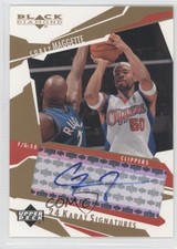 2003-04 Upper Deck Black Diamond 24 Karat Signatures Corey Maggette #CM Auto 0o9