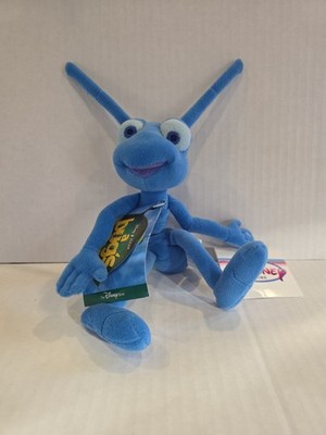 Vintage Disney Store - Flik (A Bugs Life) - Bean Bag Plush 8'' With Tag