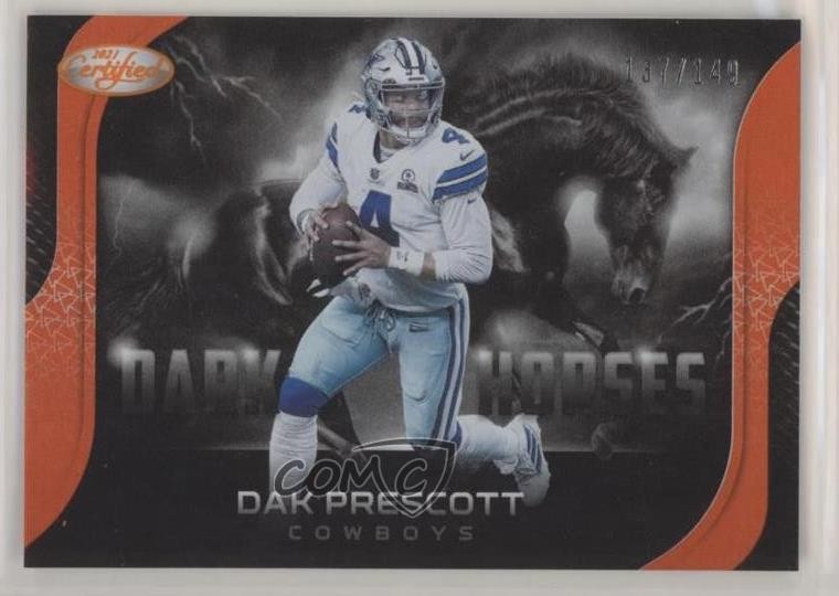 2021 Certified Dark Horses Mirror Orange /149 Dak Prescott #DH-5 0hk3