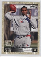 2012 SAGE Hit Gold Dominique Davis #122 3t1