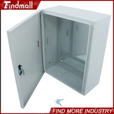 Findmall IP65 Electrical Box Electrical Enclosure Box 20x16x8'' Carbon Steel