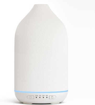 SALKING 200ml Ceramic Essential Oil Diffuser, White Stone Diffuser
