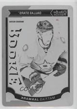 2015-16 O-Pee-Chee Platinum Printing Plate Black 1/1 Mattias Janmark #M17 0c3