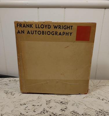 Frank Lloyd Wright An Autobiography 1943 First Edition Architecture Duell Sloan