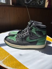 Jordan 1 Retro High Pine Green Black Shoes Size 9