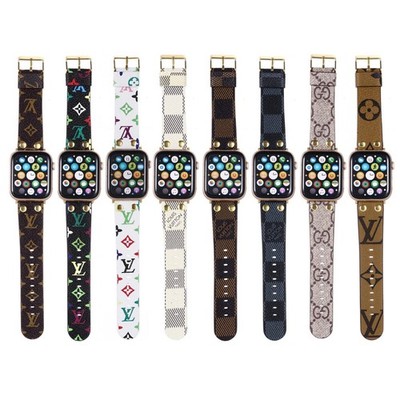 Luxus Lederarmband Apple Uhrenarmband Serie 10/9/8/7/6/5/4 49/45/46mm 41mm