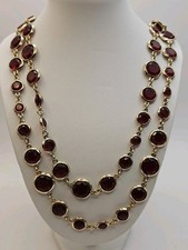Anne Klein Signed Gold-Tone 42  Chain Necklac...