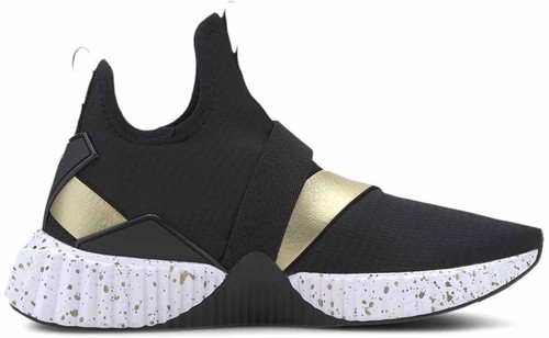 black and gold puma dress PUMA Essentials Women's Slim Dress, Black, M