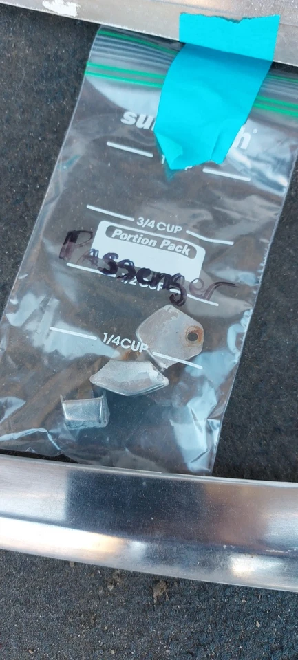 1958 Edsel Bermuda Station Wagon Complete Side Trim Left and Right Side Set - Image 2 of 4