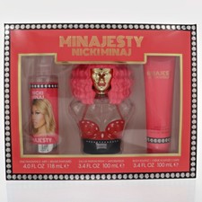 Minajesty by Nicki Minaj Gift Set for Women 3.4 Oz Eau De Parfum Spray