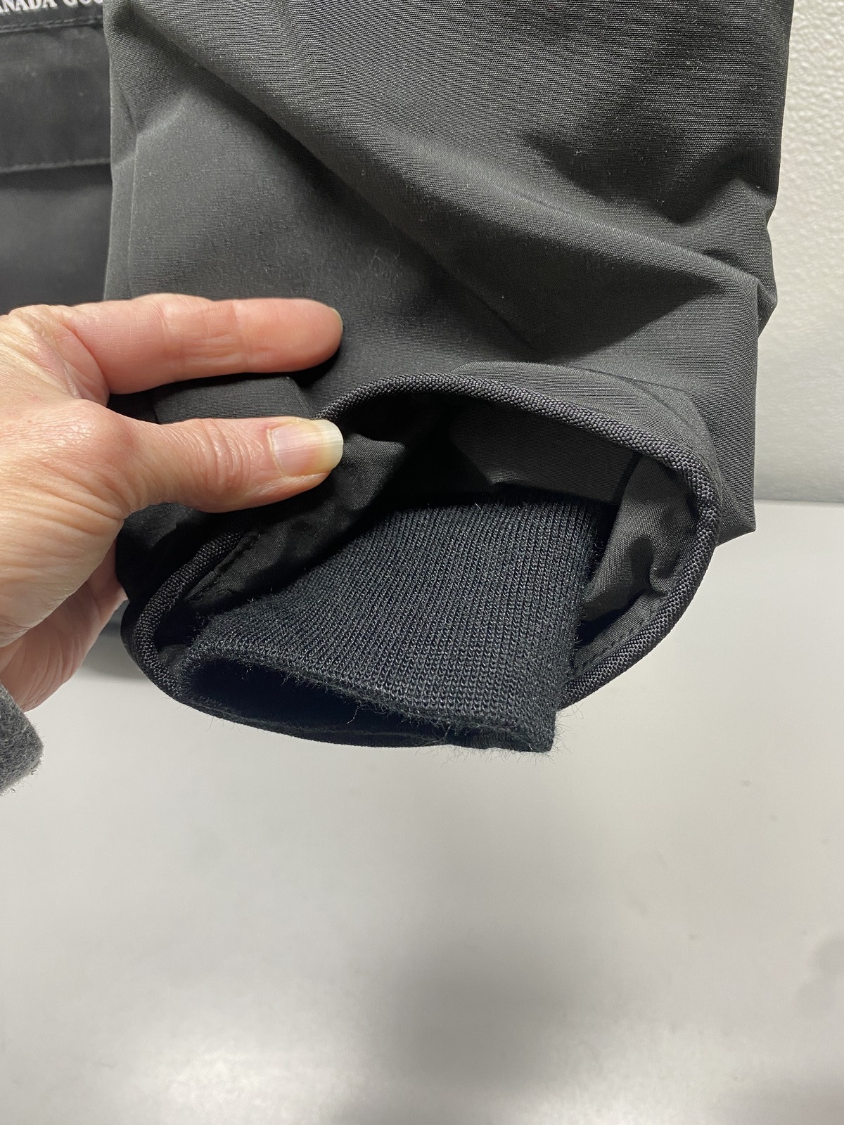 Canada Goose Mens Citadel Mid Length Down Insulated Coat Size S Black thumbnail 8