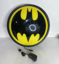 Batman DC Comics Open Road Home Accents 16" Light Up Bat Signal Wall Sign Works