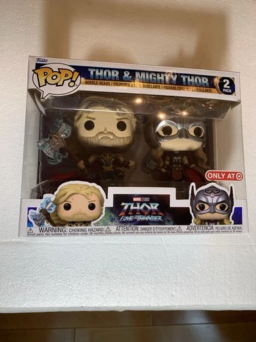Funko Pop! Vinyl Marvel - Thor & Mighty Thor- 2 Pack - Target Exclusive NIB