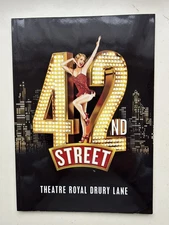 42 Nd STREET THe Musical LARGE Programme / Brochure TOM LISTER