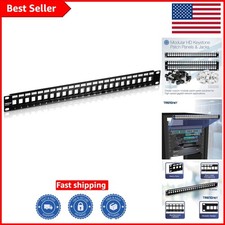 Robust 24-Port Ethernet Patch Panel - Secure ...