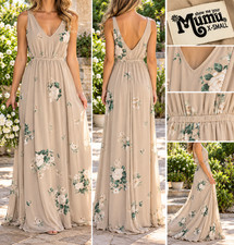 Mumu "Kendall" Maxi Floral Formal Gown SEE DESCRIPTION BELOW Women XS