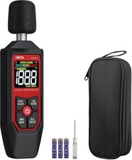 Decibel Meter, Digital Sound Level Meter with A/C Weighted, Portable SPL Tester