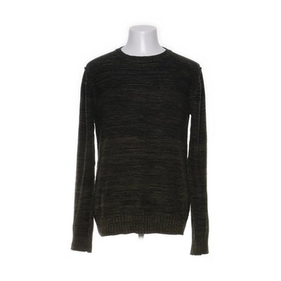 Dstrezzed, Strickpullover, Größe: M, Grün/Schwarz, Baumwolle, Herren #Hev