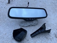 2013-2016 Audi A4 A6 S4 S6 Black Rear View Mirror Auto Dimming W Trim Oem