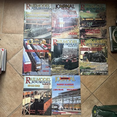 Railmodel Journal Magazine Mixed Lot of 8 Magazines ~ Years 1997 - 2007