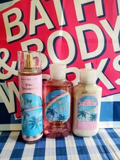Bath  Body Works Pink Cashmere Fine Fragrance Mist Shower Gel Body Lotion NEW