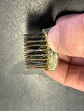 antique hair comb Archaeology Find Dig Iron Age Piece Curios Item? Find 7c