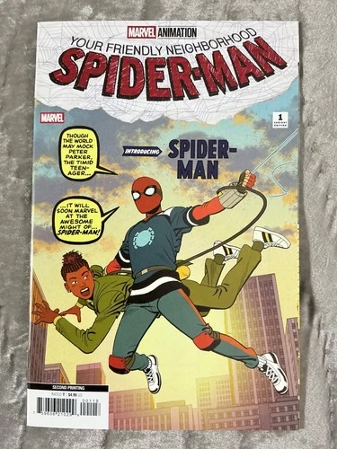 YOUR FRIENDLY NEIGHBORHOOD SPIDER-MAN#1 NM 2ND PTG 1:25 AMAZING FANTASY HOMAGE