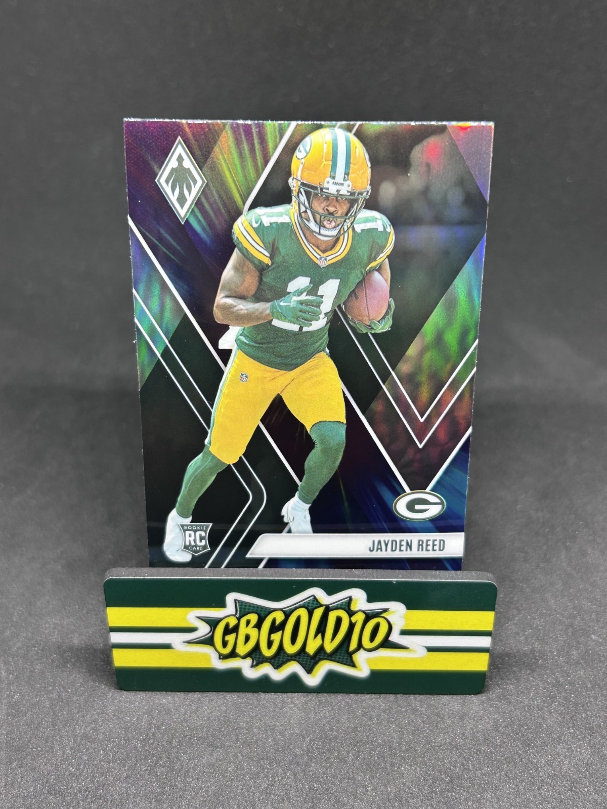 2023 Panini Phoenix Jayden Reed #111 Color Burst SSP RC