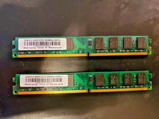 QTY of 2 2GB PC2-6400 DDR2 800Mhz 240Pin