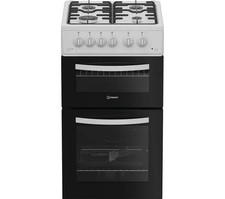 Indesit ITG5GMW 50cm Gas Cooker with Separate Grill – White