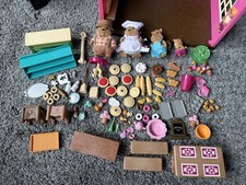 Lil Woodzeez Cosquillas a tus papilas gustativas Panadería, familia de ardillas y accesorios