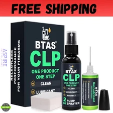 Gun Cleaner and Lubricant CLP Gun Oil Cleaning Kit Universal Spray Solvent..
