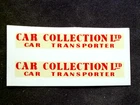 Replacement decals for Matchbox Lesney A-2-A Bedford Car Transporter Accessory