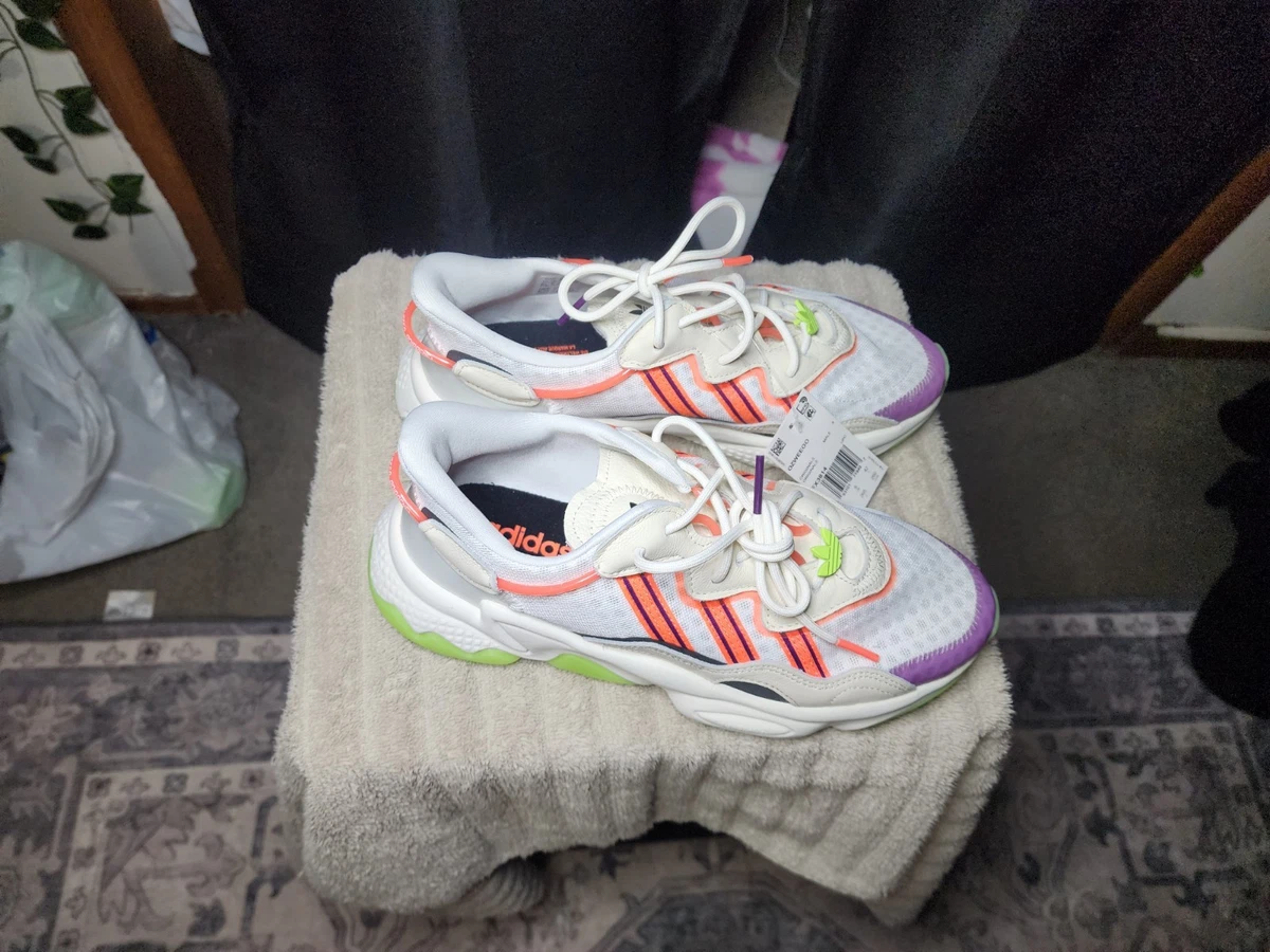 Adidas Ozweego Pure White Signal Green for sale | eBay