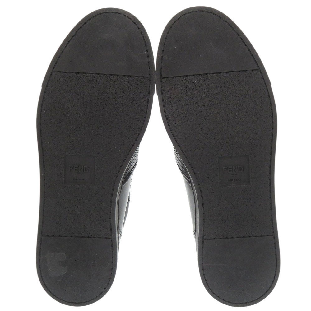 FENDI   Monster 7E1068 size 7 python fox  leather… - image 5