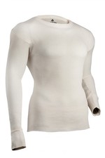 Indera Maximum Weight Thermals - Long Sleeve - Natural - Men Size XXL