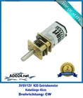 JGY-N20, N20 Gear Motors 3V - 12V DC CW (13RPM - 53RPM)