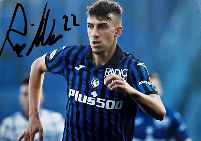 MATTEO RUGGERI HANDSIGNIERTES 6X4 ATALANTA FOTO