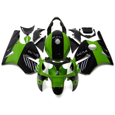 Green Black Fairings fit for Kawasaki Ninja ZX12R 2000 2001 Injection Bodywork