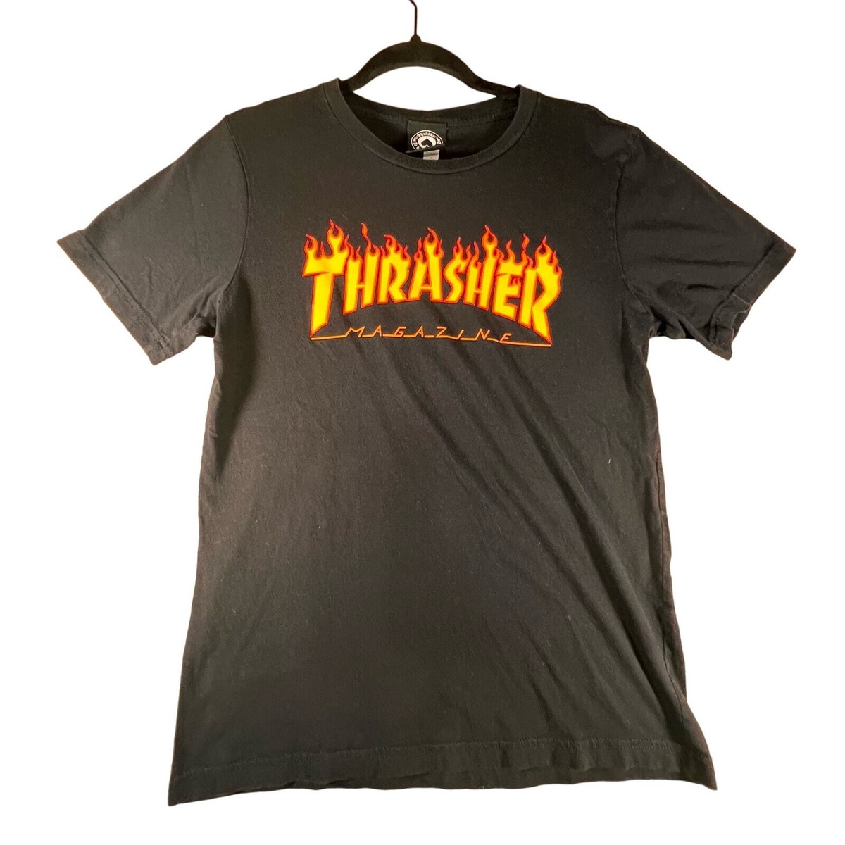 Womens Thrasher Mag Shirt Skate Mag Girls Thrasher T-Shirt In