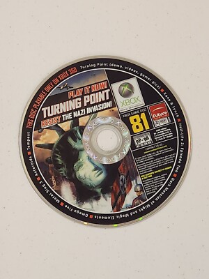 Xbox 360 Magazine Demo Disc #81 March 2008 - Turning Point - DISC ONLY