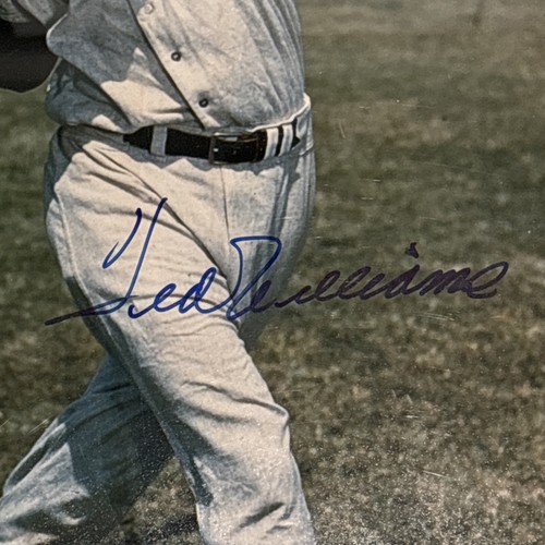 Ted Williams Signed "The Splendid Splinter" Framed Photo Plaque Boston Red Sox - Picture 6 of 10