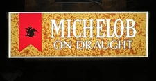 Vintage 1970’s MICHELOB LIGHT Beer Anheuser- Busch Bar Light Sign! BEAUTIFUL