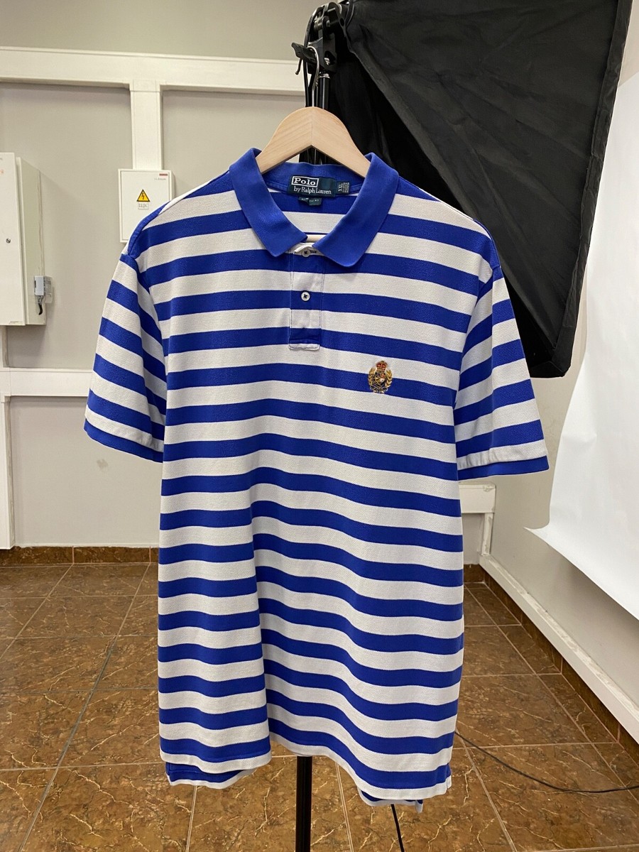 🇺🇸 Vintage 90s Polo Ralph Lauren Polo T-Shirt Rare Retro