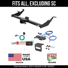 For 07-11 Honda Element Trailer Hitch W 5 Pin Wiring Excl Sc Curt 3.5k 2 Tow For 07-11 Honda Element Trailer Hitch W 5 Pin Wiring Excl Sc Curt 3.5k 2 Tow