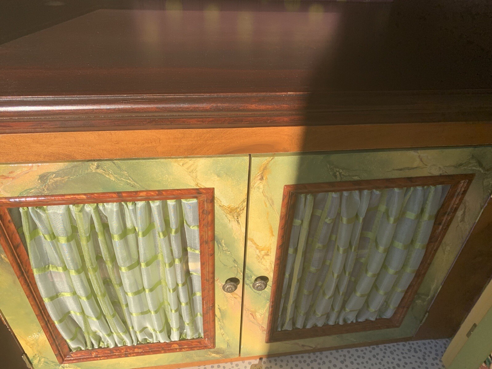 Mackenzie Childs Scenery Armoire Delivery Available eBay