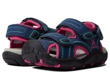 Kamik Seaturtle 2 HK8042-LNA Sandals Kids 3 Light Navy Adjustable Strap JOBB2116